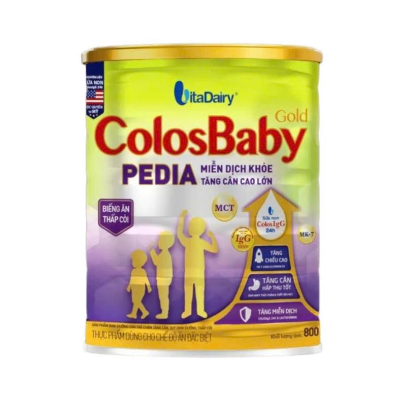VitaDairy - Sữa  Công Thức ColosBaby PEDIA lon 800g