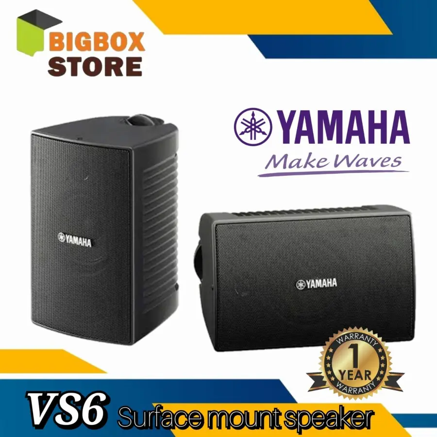 Yamaha Speaker Pasif VS6 / VS 6 / VS-6 Surface Mount
