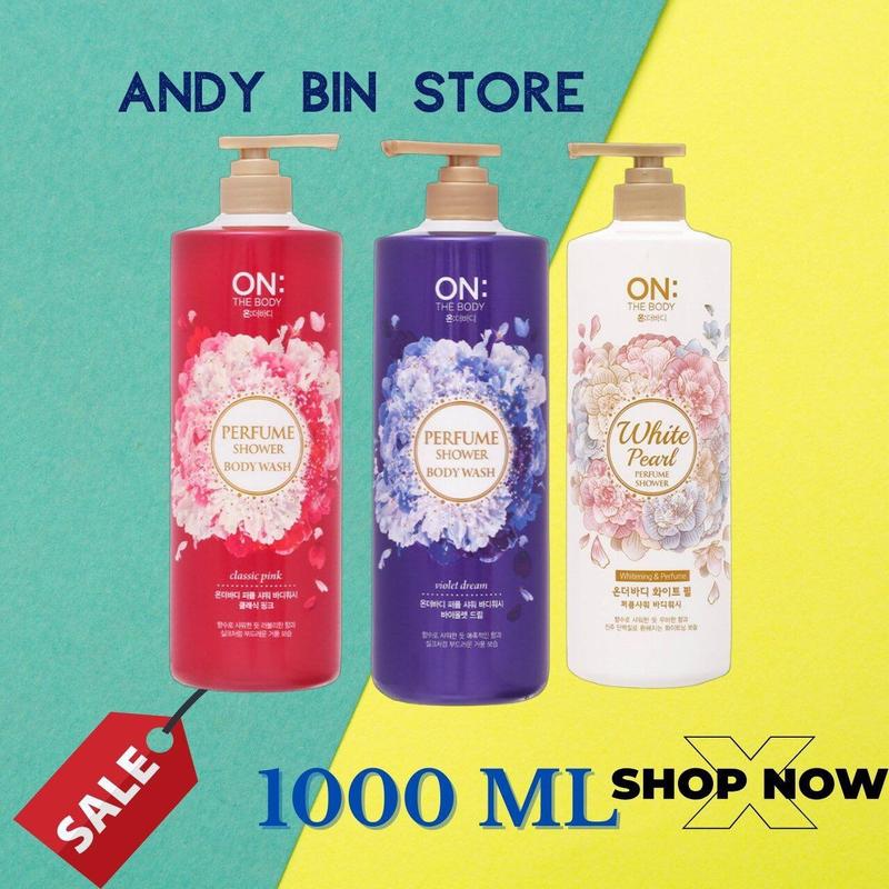 Sữa tắm Hương nước Hoa Hàn Quốc ON: THE BODY 1000 ML