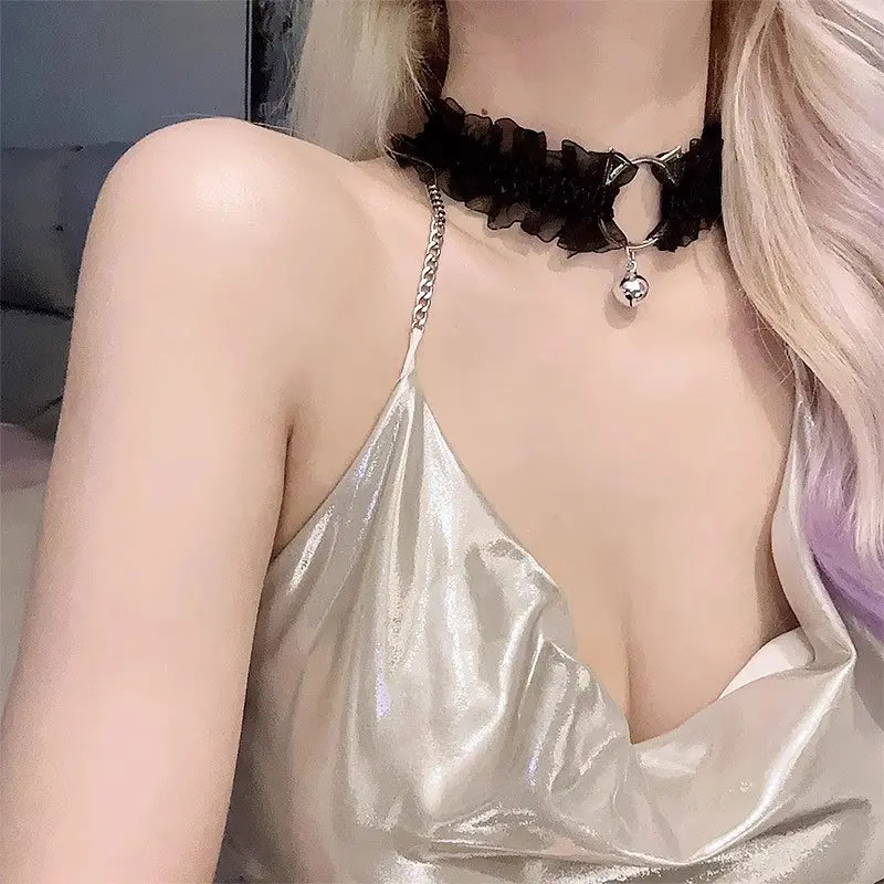 Vòng Cổ Kèm Chuông Sexy Vòng Cổ Gợi Cảm Dames Vòng Cổ Phụ Kiện 2