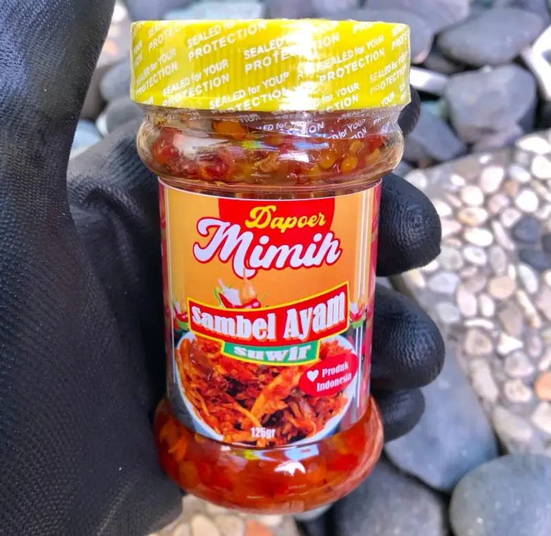 Sambel Ayam Suwir Pedas Dapoer Mimih 6