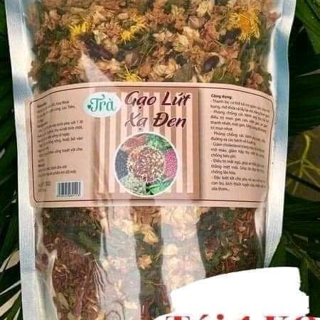 Loại 1 - Combo 2Kg Trà Gạo Lứt Xạ Đen,Đậu đen, Hoa Nhài, Lá Sen, Cỏ Ngọt... 0
