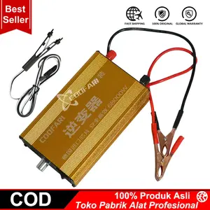 Inverter Ultrasonik Frekuensi Tinggi 12V DC, Pengisi Daya untuk Berbagai Kebutuhan, Gelombang Sinus Modifikasi