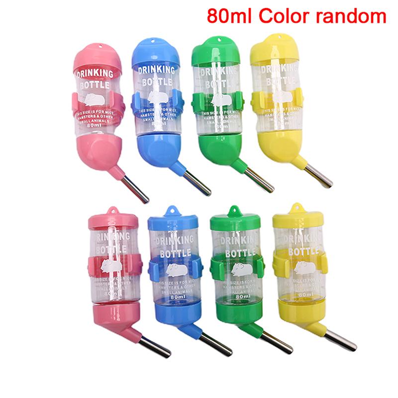 Product Introduction of 80ml Plastic Hamster Drinker Water Bottle Dispenser Hanging Pet Drinking Bottle 13