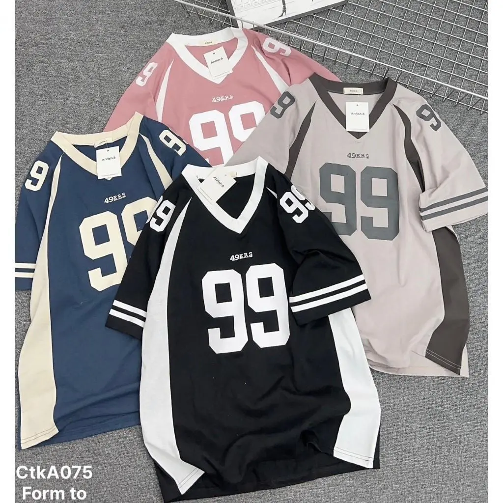 [Custom Name And Number] 99 Quick Drying T-Shirt Standard Sublimation Jersey Custom Name Baju Full Sublimation Short-Sleeved Top Men'S Shirt Couple T-Shirt Women'S Short-Sleeved