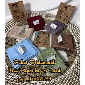 kain Paket Bridesmaid / Paket Seragaman Nikahan / Bridesmaid