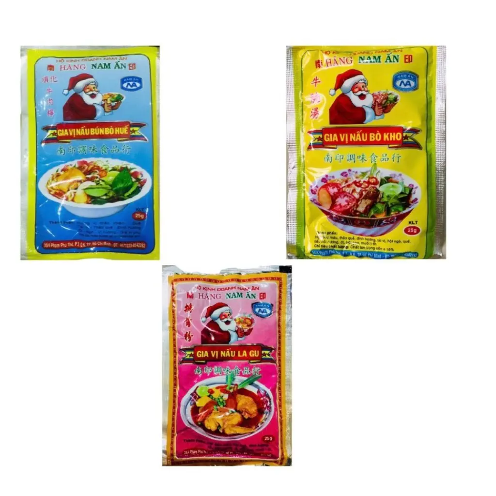 Gia vị nấu Bún bò/Bò kho/Lagu Nam Ấn gói (25g)