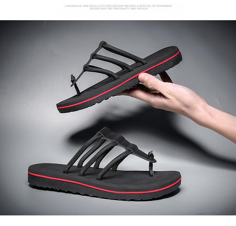 Product Introduction of Summer New Sandals, Men's Anti slip Outer Wear EVA Slippers, Men's Leisure Beach Flip Flops 20