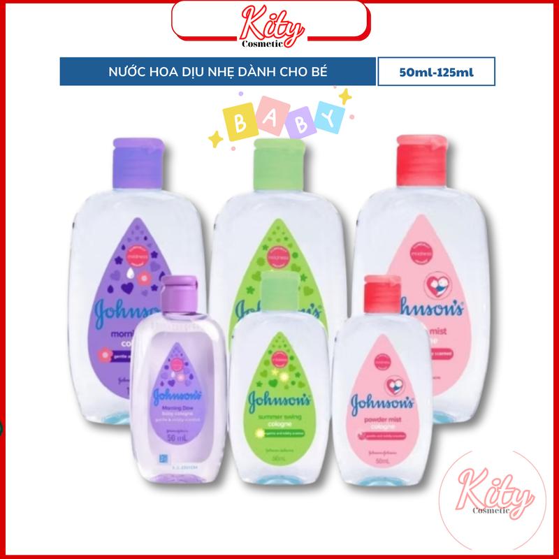 Nước hoa Johnson Baby 125ml an toàn cho bé