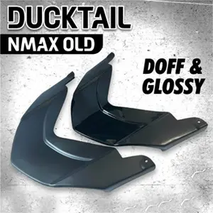 DUCKTAIL NMAX LAMA DUKTAIL NMAX OLD COVER TOPI LAMPU STOP NMAX LAMA OLD TAHUN 2014 - 2019 DUCTAIL NMAX COVER LAMPU NMAX PLASTIK ABS HITAM DOFF & GLOSSY DUCKTEL NMAX NON TANDUK PNP NMAX OLD NMAX 155 CONNECTED COVER LAMPU ATAS NMAX CONECTED