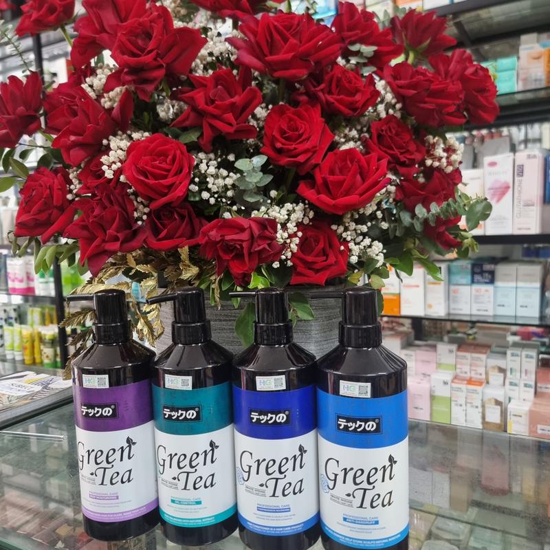 COMBO 1 Dầu Gội  780ML+ 1 Dầu Xả  780ML Meiki Green Tea trà xanh