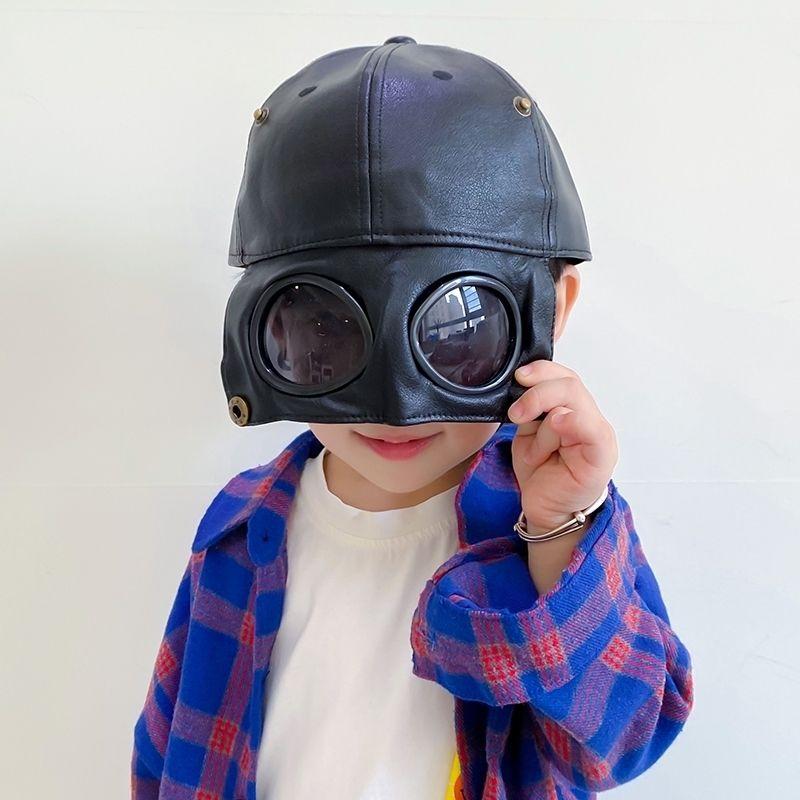 Product Introduction of Mũ phi công cho bé trai, mũ Hip Hop, kính trẻ em, mũ có đỉnh, kính râm nam, mũ bóng chày Ins, Thương Hiệu Thời Trangcá tính hợp thời trang 24