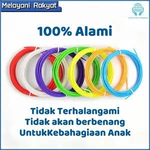 10warna 20warna 5m material pen refill filament High temperature of 3d printing pen Printer Tiga Dimensi consumables