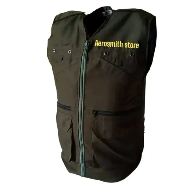 rompi tactical rompi cargo rompi comunitas rompi lapangan Pria Wanita Polos Casual Hitam Polos 4