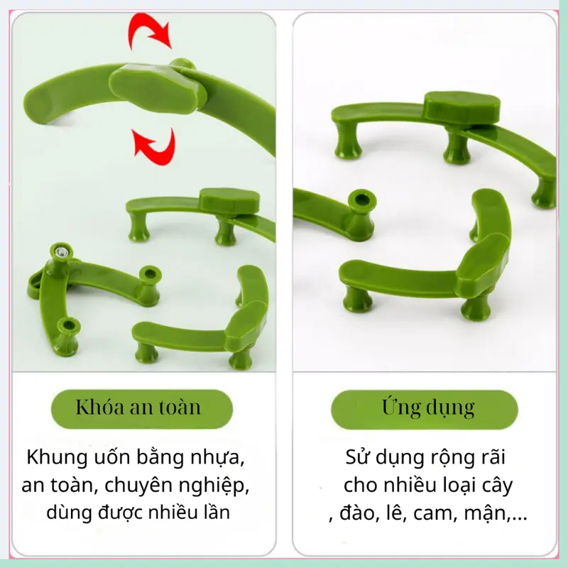 Bộ 10 Giá Đỡ Cành Cây Uốn Cong Bonsai Dụng Cụ Tạo Hình Cây Cảnh 5