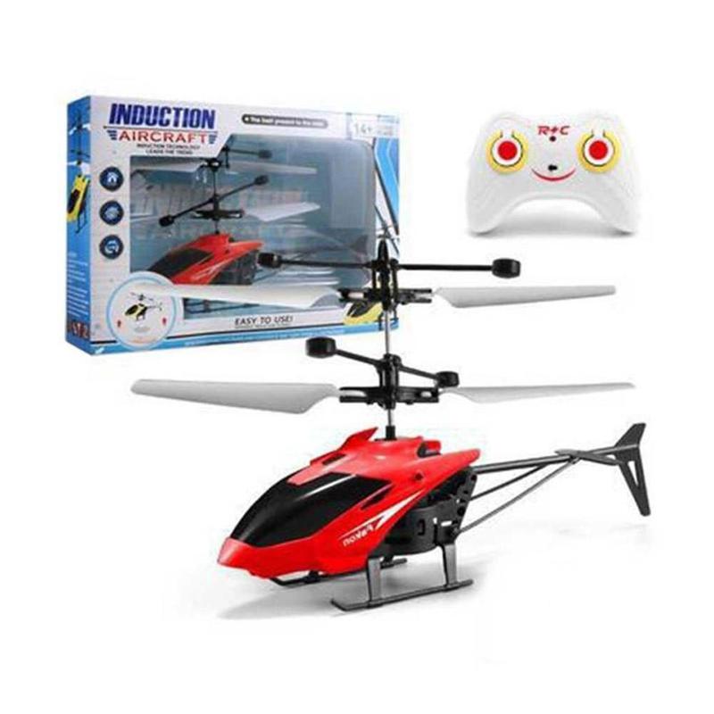 Cool Remote Control Induction Helicopter Induction Plane Children's Plane Dual-mode Suspended F8F4 3
