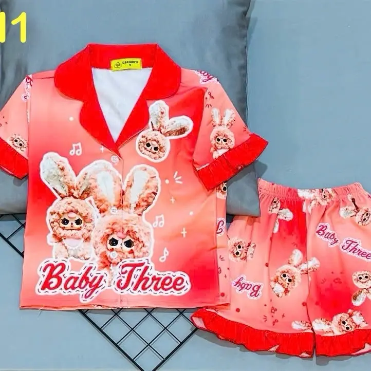 MÃ A9 MẪU PIZAMA ĐÙI BÈO ÁO BÈO CHO BÉ GÁI TỪ 12kg-42kg CHẤT THUN LẠNH CO GIÃN BỐN CHIỀU