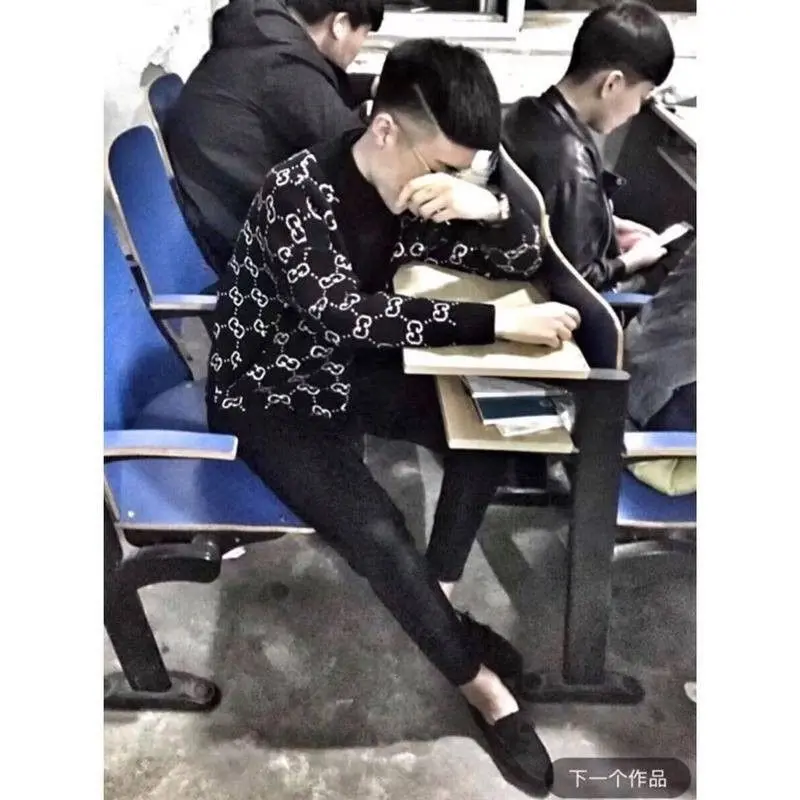 Áo Cardigan Len Nam, Áo Mặc Bên Ngoài Thời Trang, Phong Cách Hàn Quốc Mới 2020, Thích Hợp Cho Mùa Thu Và Mùa Đông, Áo Khoác Len Cùng Phong Cách Người Nổi Tiếng Trên Internet, Dành Cho Nam Giới 7