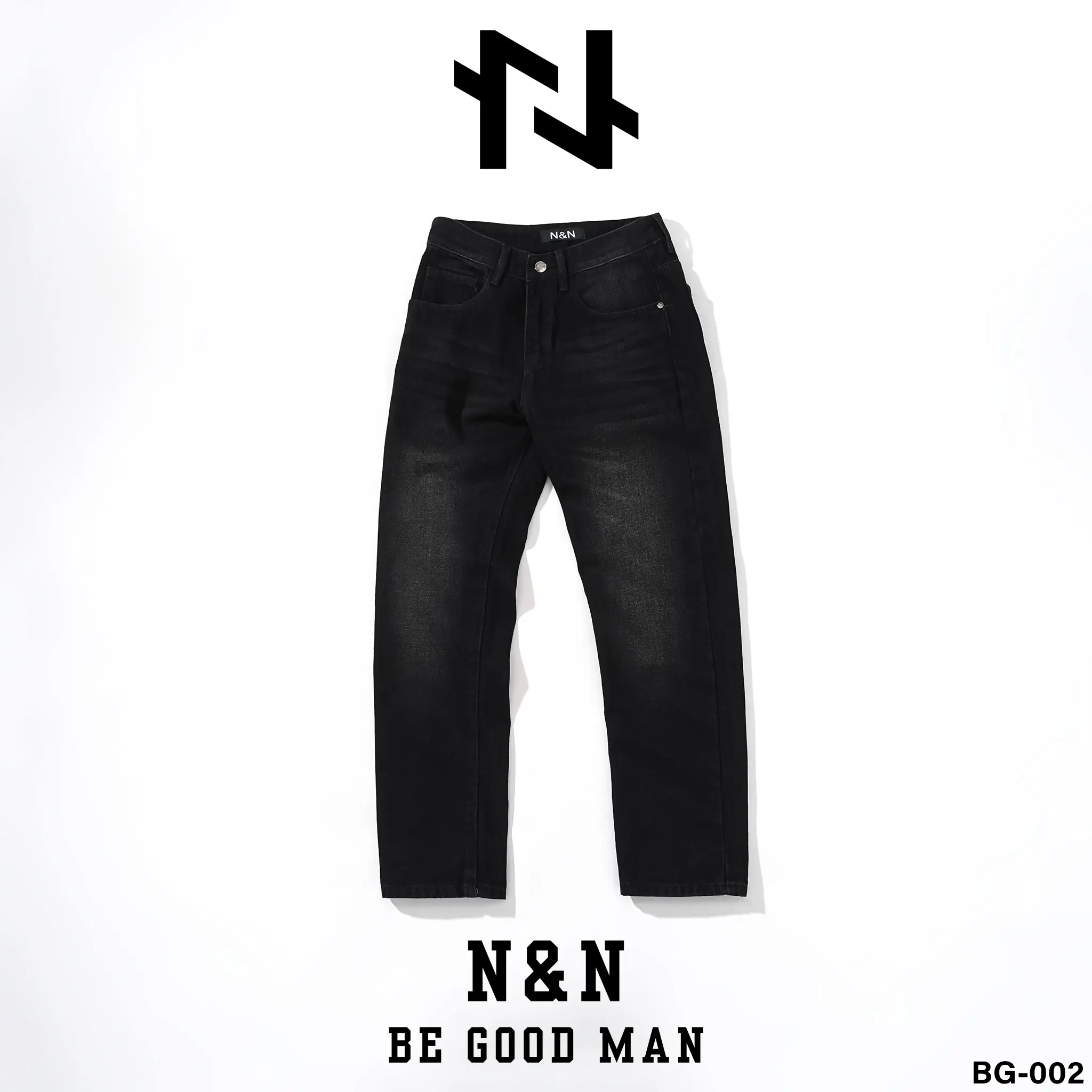 BG_002(N_02) - N&N - Quần Baggy Jean Nam ống đứng form rộng cao cấp quanje  annamongsuong Menswear Cotton quần  jean  nam  suông quần  jeans  ống  rộng  nam quần  jean  nam  ống  suông  rộng