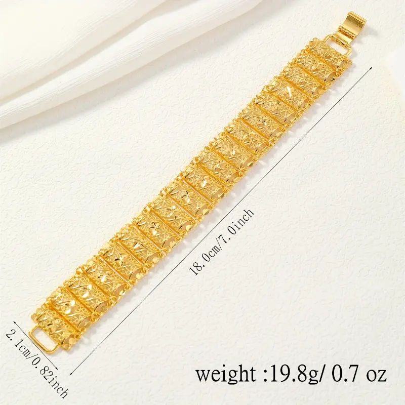 Elegant Adjustable Floral Bangle Bracelet for Women - Vintage Luxury Style, Perfect Weddings & Parties delicate gift 3