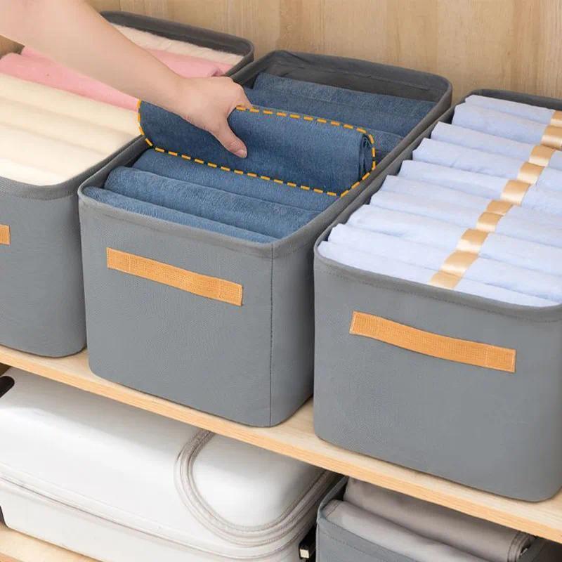 Product Introduction of Tủ lưu trữ, cho quần và áo len, có ngăn kéo, hộp Sắp Xếp cho quần jean, quần áo tủ quần áo 12