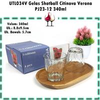 Gambar [1pcs] UTL034V Gelas lowball/Gelas Latte Citinova Verona PJ23-12 340ml dari Toko Sahabat Rakyat_NEW Kab. Sleman 3 Tokopedia