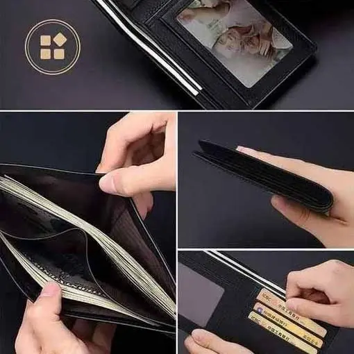 Sét quà tặng đặc biệt - VÍ da thăt lưng nam có hỗ trợ in thiệp ,lời chúc cho người thương 8