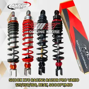 SHOCK KTC RACING RAZOR PRO (KLIK) VARIO 125/150/160 , BEAT ,MIO , GENIO ,SCOOPY Motorcycle