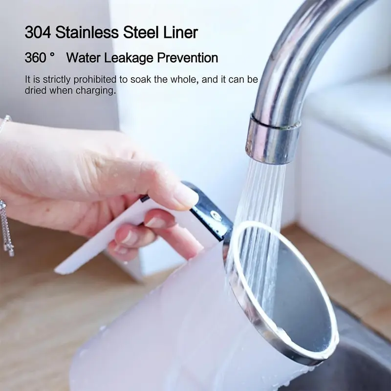 Cốc cà phê tự khuấy từ tính, Điện, có nắp, Cốc cà phê khuấy từ tính tự động, với màn hình kỹ thuật số, Có Thể Sạc Lại, Thích hợp cho văn phòng, nhà và trường học Máy Đánh Bọt Máy Tạo Bọt 5