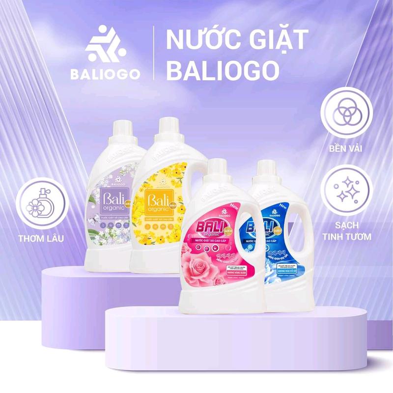 Thùng 4 can Nước Giặt xả Bali GOLD công nghệ Hàn Quốc 12,8kg