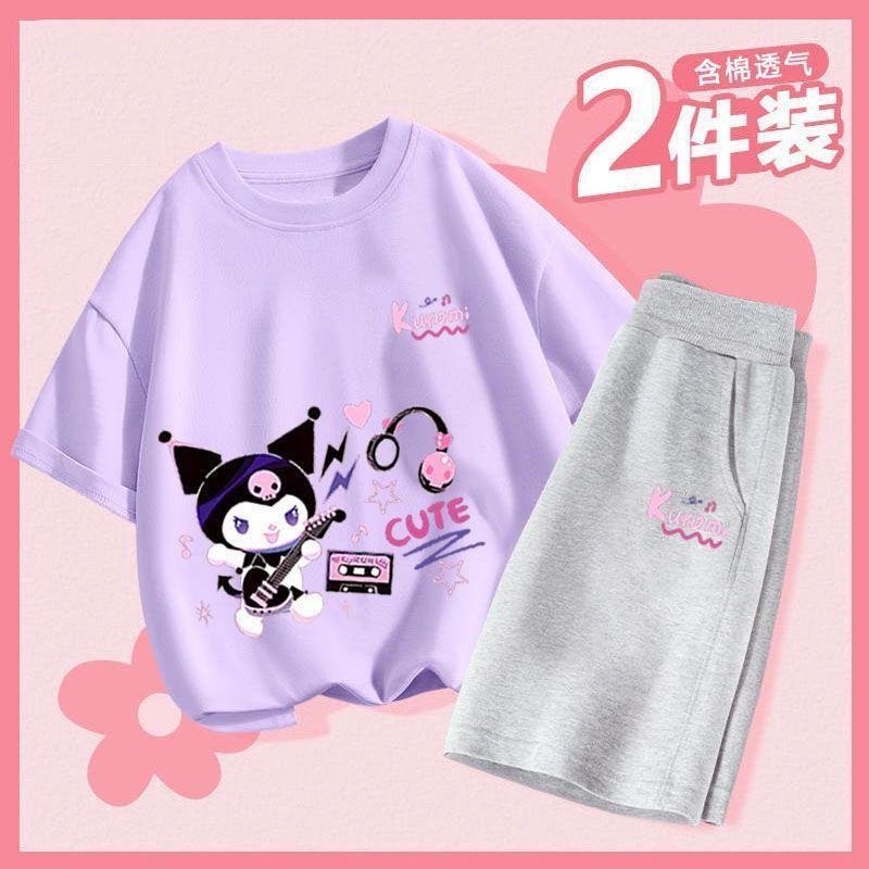 Product Introduction of Bộ Đồ Trẻ Em, Quần Đùi Ngắn Tay Cho Bé Gái, Quần Đùi ngắn Tay Mùa Hè Cho Trẻ Em Clow M, Bộ Hai Mảnh, Quần Đùi Thoáng Khí, Thời Trang, Thích Hợp Cho Năm 2025 22