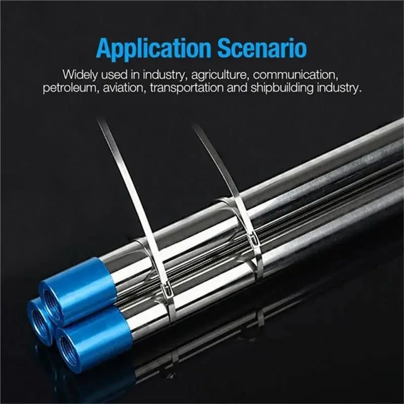 Kabel Ties Stainless Anti Karat 4.6MM/Cable Ties Stainless Dengan Berbagai Macam Ukuran/ harga per 5pcs 2
