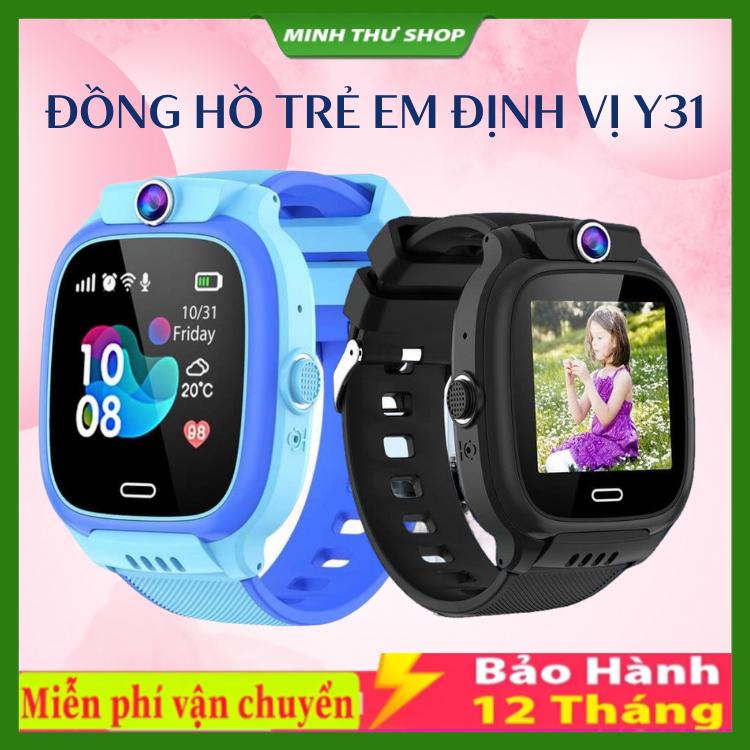  Đồng Hồ Thông Minh Y31   Y36   Y85   Y92   Q12 Lắp Sim Nghe Gọi - Định Vị Cảnh Báo Nguy Hiểm Cho Bé - Có Tiếng Việt 