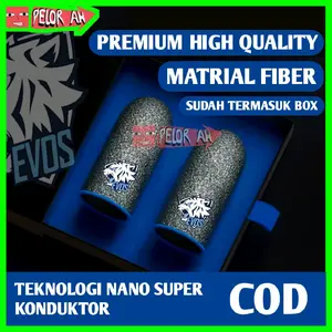 SARUNG JARI JEMPOL EVOS BTR RRQ GAMING FF ML PUBG Accessories finger game