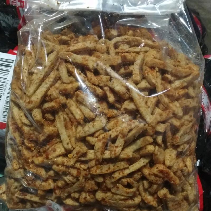 1kg - Basreng Viral Sultan / Pedas daun jeruk Baso Goreng Siduel snack Asin Cemilan Food 4