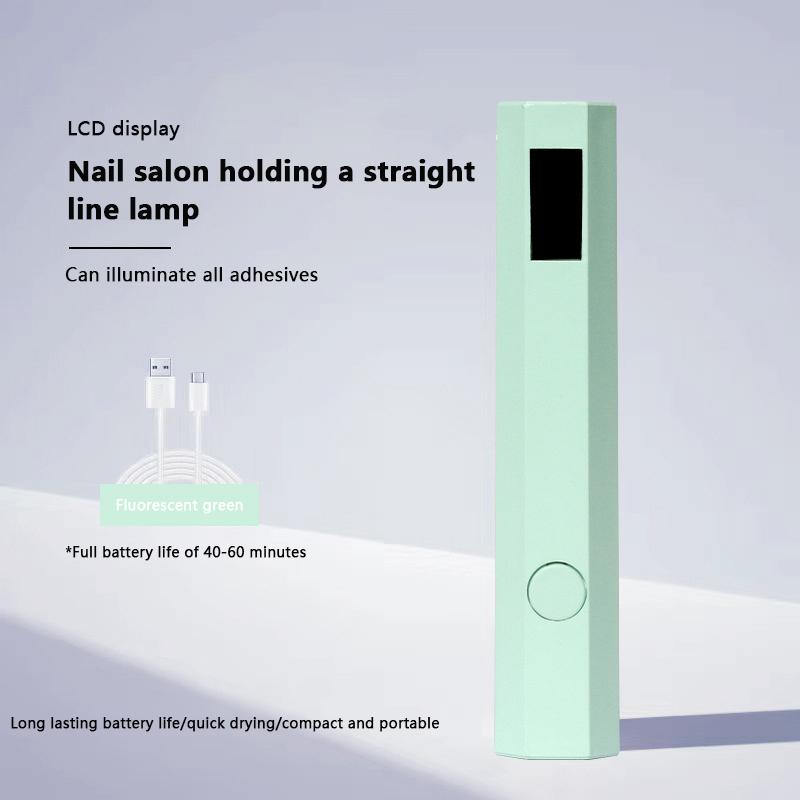Product Introduction of New Pen Uv Light Lamp With Display Portable Power Phototherapy Uv Led Lamps Mini Handheld Light Nail Art 23