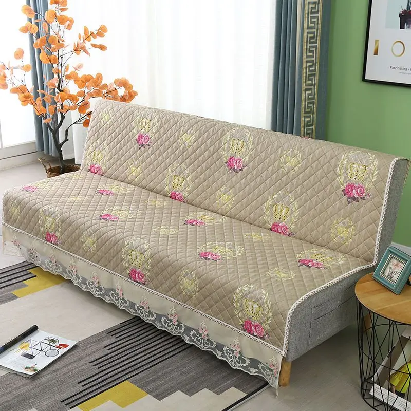 Đệm Sofa, Sử Dụng Kép Bằng Vải Bố, Chống Trượt, Vỏ Bảo Vệ, Khăn Bọc, Vỏ Bảo Vệ, Thích Hợp Cho Giường Đơn, Đệm, Bao Phủ Toàn Bộ, Cho Thuê Năm 2024 7