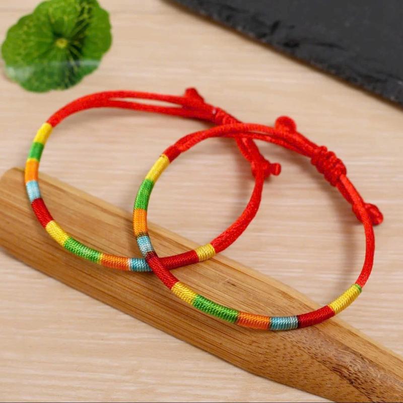 Vòng chỉ tay ngũ sắc Tây Tạng 0