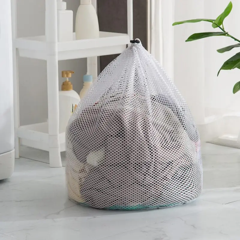 Drawstring Laundry Bag, 1 Count Washing Machine Special Washing Bag, Thickened Material Protects Clothes From Damage, Suitable for A Variety Of Clothes, Laundry Products 6