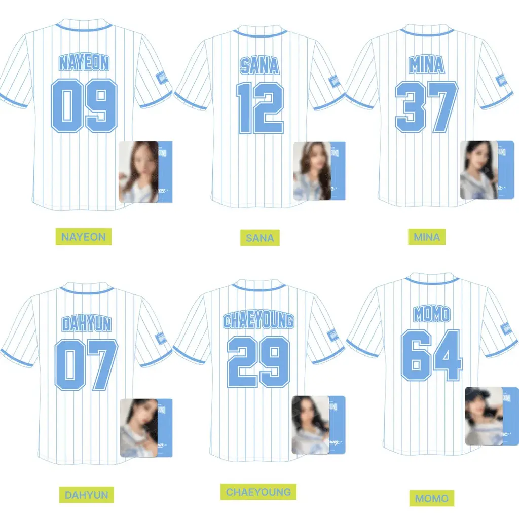 ⚾️ TWICE JERSEY- 9th Anniversary HOME 9ROUND T Shirt - TikTok