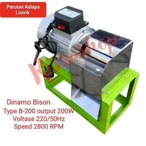 Mesin Parutan Kelapa Listrik Elektrik Corong Kencana Dinamo