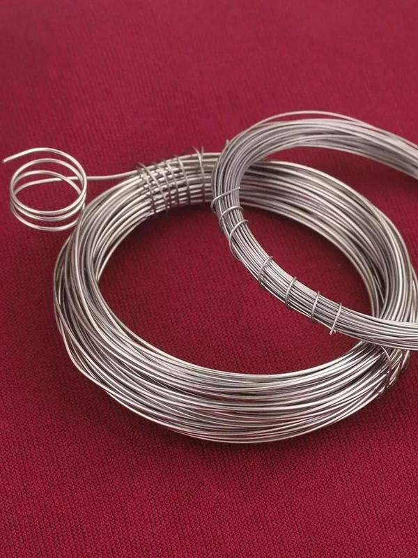 Stainless Steel Wire (10m/roll), 0.3-1mm Thickness Beads Wire for Jewelry Making, Jewelry DIY Accessories for Bracelet & Necklace & Earrings Making 2
