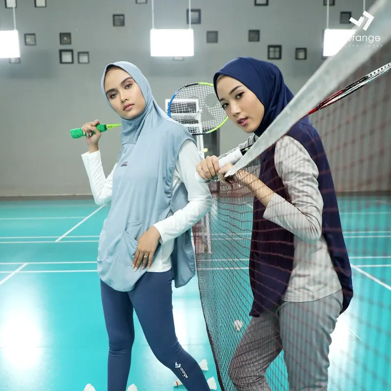 Rompi Vest Outer Hijab Olahraga Syari Asteria Vest Hijab 3