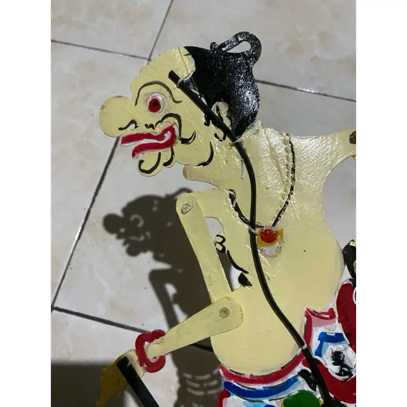 NAKIROHBUSINESS WAYANG kulit GARENG VERSI SENO BAHAN KULIT SAPI ASLI -+ 45 CM 5