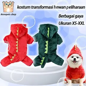 Produk Terbaru [nayoubi store] Hoodie personalisasi baju lucu baju kucing baju anjing baju dinosaurus Bergaransi Terlaris