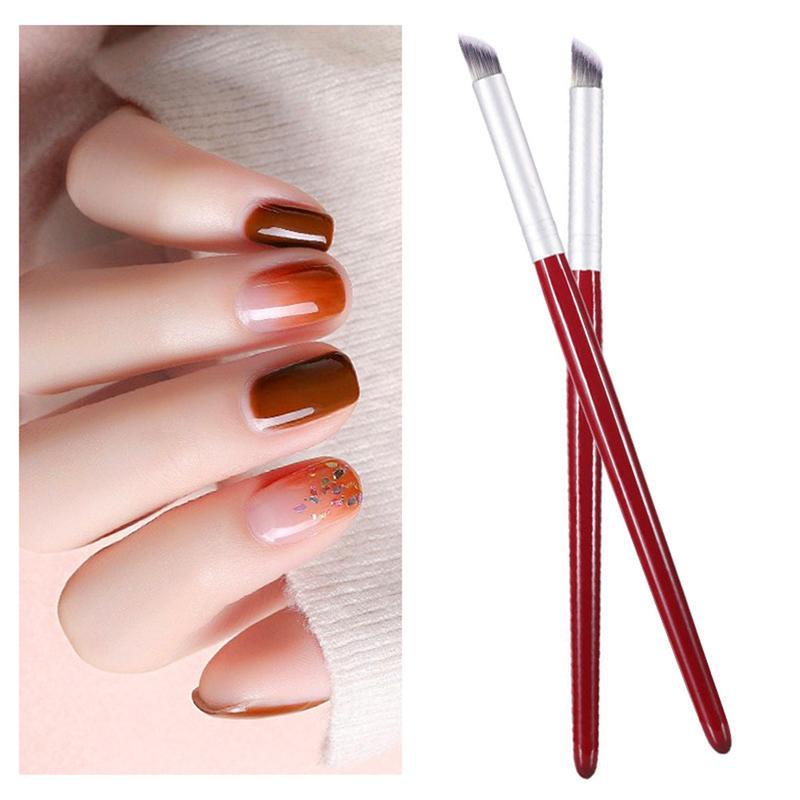 Product Introduction of A set of 3 gradient nail brushes for ombre art, specialized for manicure, UV gel nail polish drawing and painting pens, new manicure tool set 0