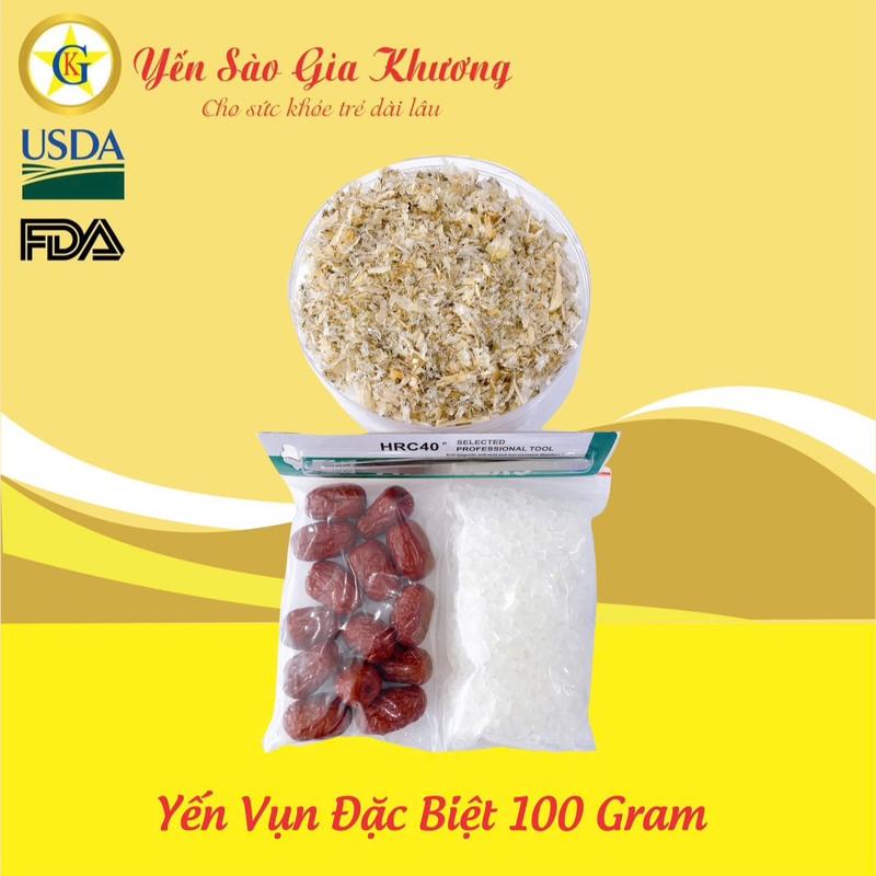 Yến Thô Vụn Đặc Biệt Yến Sào Sào Gia Khương