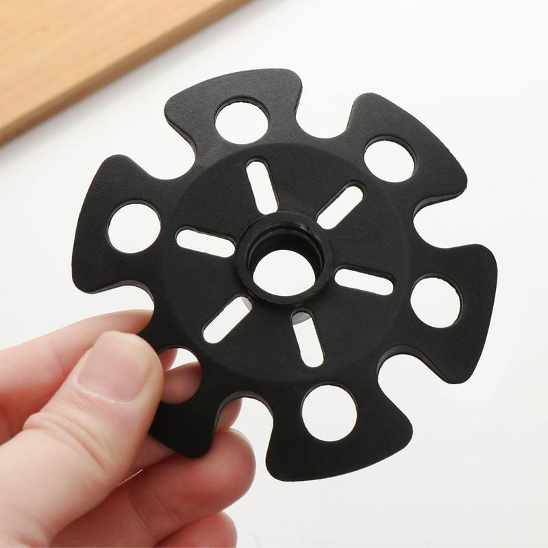 Product Introduction of 4Pcs Durable Rubber Pole Basket Tips Parts Replacement Snow Floor Tray Walking Stick Basket Cap Snow Mud Ski 24