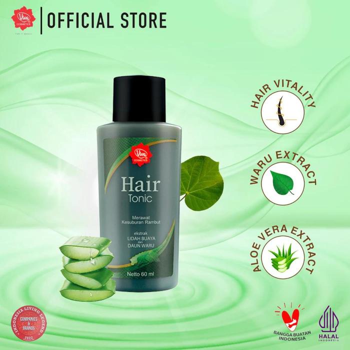 Gambar Viva Hair Tonic 60ml/Perawatan Rambut - Aloe Vera 60ml dari Kios 0fficial Kota Administrasi Jakarta Barat 5 Tokopedia