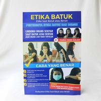 Gambar Poster Kesehatan : Poster Etika Batuk, Poster Edukasi Etika saat batuk dan Bersin bonus Flyer dari Sahabat Sejasa Kab. Sleman 2 Tokopedia